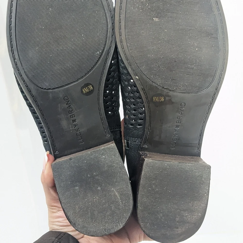 Lucky brand leather nelwyna sandals